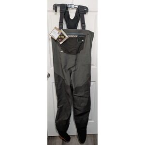 Simms Womens G3 Guide Stockingfoot Waders Gore-Tex Gunmetal S 6-7 13477-042-20